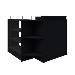 Balcão Lzinho Vitrine Preto - Deep - 1
