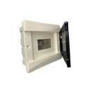 Ver imagem 1 de Centro de Distribuição Embutir Cemar 8 Disjuntores Din ou 6 Nema com Tampa Fumê