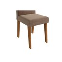 Ver imagem 4 de Kit 2 Cadeiras Sala Jantar Milena 2 Un Savana/Suede Bege - Cimol