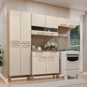 Ver imagem 1 de Kit Cozinha Nala Plus 4 Peças Freijó Soft - Kits Paraná