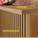 Ver imagem 4 de Painel Bancada para Cozinha Nesher 200cm Nesher Móveis Freijó