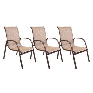 Conjunto 3 Poltronas Cannes Alumínio