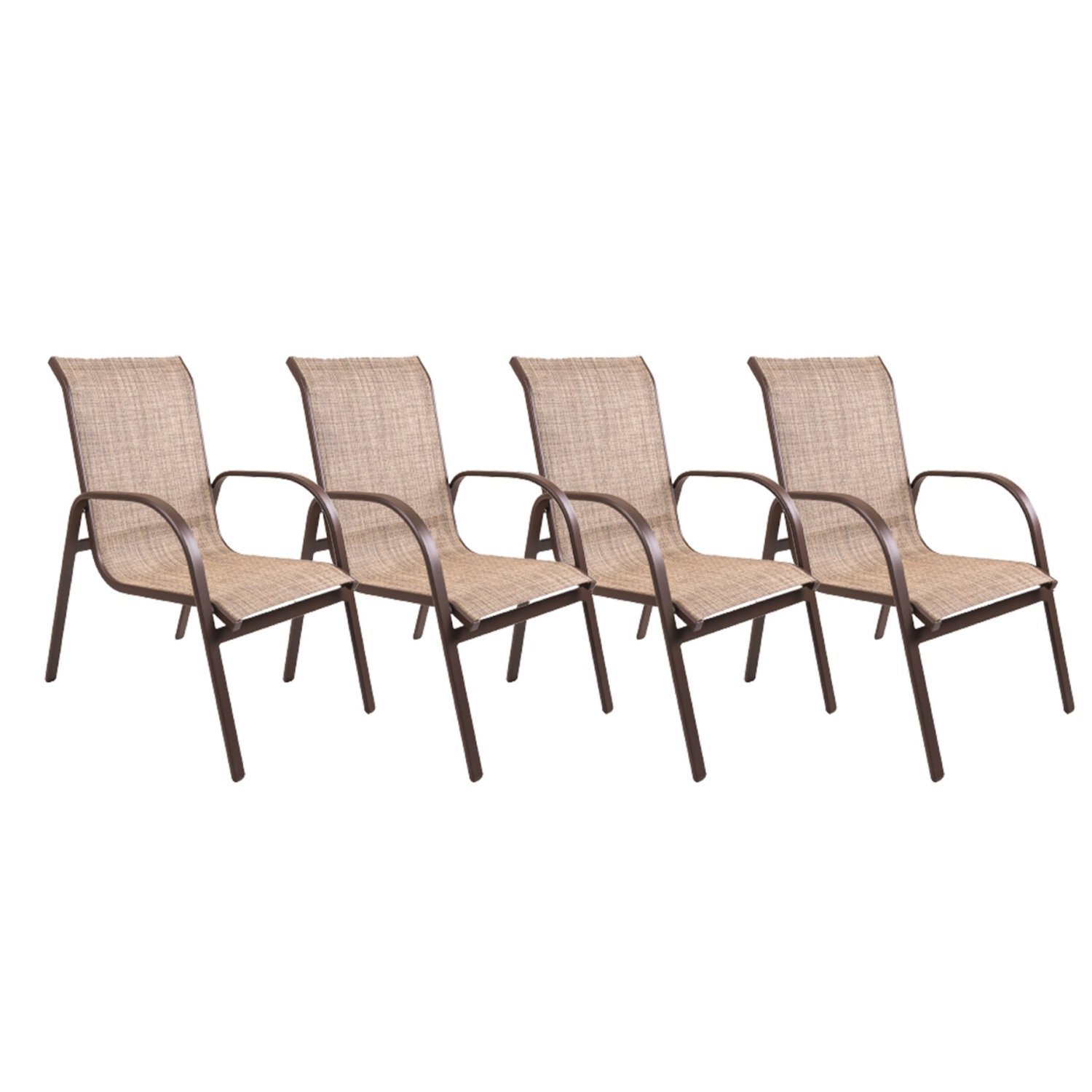 Conjunto 4 Poltronas Cannes Alumínio