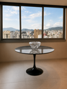 Ver imagem 2 de Mesa de Jantar Saarinen Redonda 90cm - Mármore São Gabriel