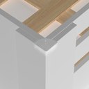 Ver imagem 7 de Cama Infantil Montessoriana Casal Liz Casatema MadeiraOriginals Branco