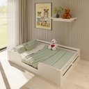 Ver imagem 5 de Cama Infantil Montessoriana Casal Liz Casatema MadeiraOriginals Branco