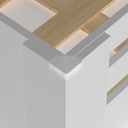 Ver imagem 7 de Cama Infantil Montessoriana Casal Liz Casatema MadeiraOriginals Branco
