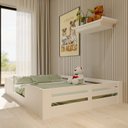 Ver imagem 6 de Cama Infantil Montessoriana Casal Liz Casatema MadeiraOriginals Branco