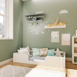 Cama Infantil Montessoriana Solteiro Liz Casatema - 6