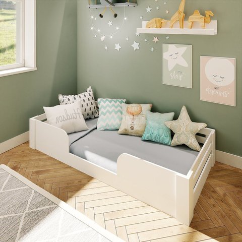 Cama Infantil Montessoriana Solteiro Liz Casatema MadeiraOriginals