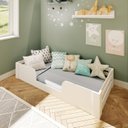 Ver imagem 1 de Cama Infantil Montessoriana Solteiro Liz Casatema MadeiraOriginals Branco