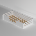 Ver imagem 2 de Cama Infantil Montessoriana Solteiro Liz Casatema MadeiraOriginals Branco