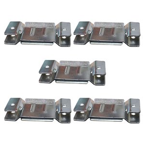 5 Pares de Conector de Encaixe para Móveis Sofá Cabeceira Painel Zincado G59 Gran Belo Conector Chap