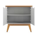 Ver imagem 3 de Buffet com Portas Congonhas Branco Acetinado