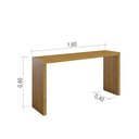 Ver imagem 2 de Aparador Rubi 1,60m Caramelo