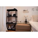 Ver imagem 5 de Estante Modular 4 Prateleiras 25 kg Multiuso Preto Grifit