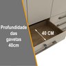 Guarda Roupa Casal 6 Portas 12 Gavetas Marselha - 11