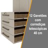 Guarda Roupa Casal 6 Portas 12 Gavetas Marselha - 10