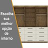 Guarda Roupa Casal 6 Portas 12 Gavetas Marselha - 6