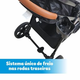 Carrinho de Bebe 3 em 1 Apolo Verde- Passear Baby - 10