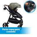 Ver imagem 5 de Carrinho de Bebe 3 em 1 Apolo Verde- Passear Baby