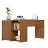 Mesa de Escritório Escrivaninha em L Notavel com Tampo Giratório e 2 Gavetas - 8