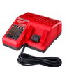 Carregador de Bateria Múltiplo para M12 e M18 Milwaukee 48-1959 12v e 18v Bivolt - 1