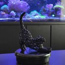 Ver imagem 2 de Gato 3d Vazado Enfeite Objeto Decorativo Decoração Preto