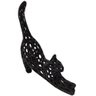 Gato 3d Vazado Enfeite Objeto Decorativo Decoração Preto - 5