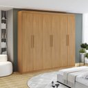 Ver imagem 2 de Guarda Roupa Casal MDF 6 Portas 4 Gavetas Ipanema