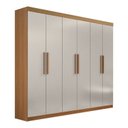 Ver imagem 4 de Guarda Roupa Casal MDF 6 Portas 4 Gavetas Ipanema