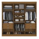 Ver imagem 6 de Guarda Roupa Casal MDF 6 Portas 4 Gavetas Ipanema