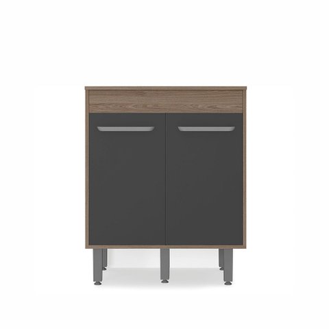 Balcão com Tampo 2 Portas 70 cm Barcelona Poliman