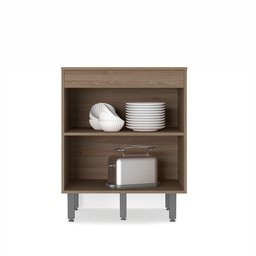 Balcão com Tampo 2 Portas 70 cm Barcelona Poliman - 2