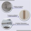 Ver mais imagens de Guarda Roupa Casal 6 Portas 4 Gavetas Ipanema