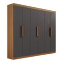 Ver imagem 4 de Guarda Roupa Casal 6 Portas 4 Gavetas Ipanema