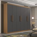 Ver imagem 1 de Guarda Roupa Casal 6 Portas 4 Gavetas Ipanema