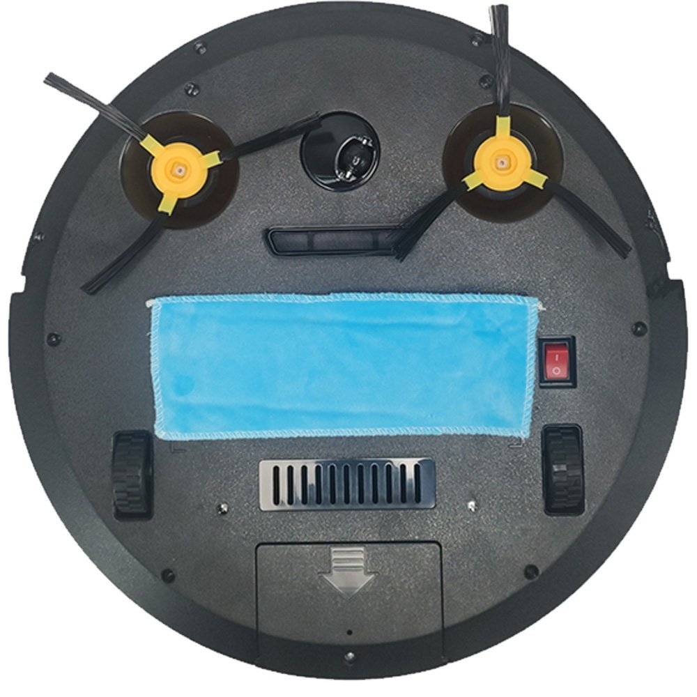 Robo Aspirador Luz Ultravioleta Varre Limpeza Inteligente Passa Pano Touch Controle Multifuncional - 3