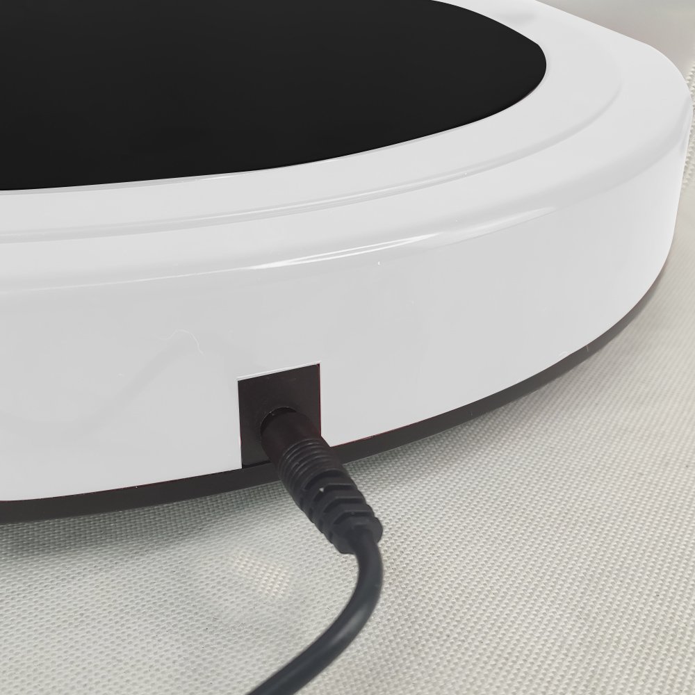 Robo Aspirador Luz Ultravioleta Varre Limpeza Inteligente Passa Pano Touch Controle Multifuncional - 8