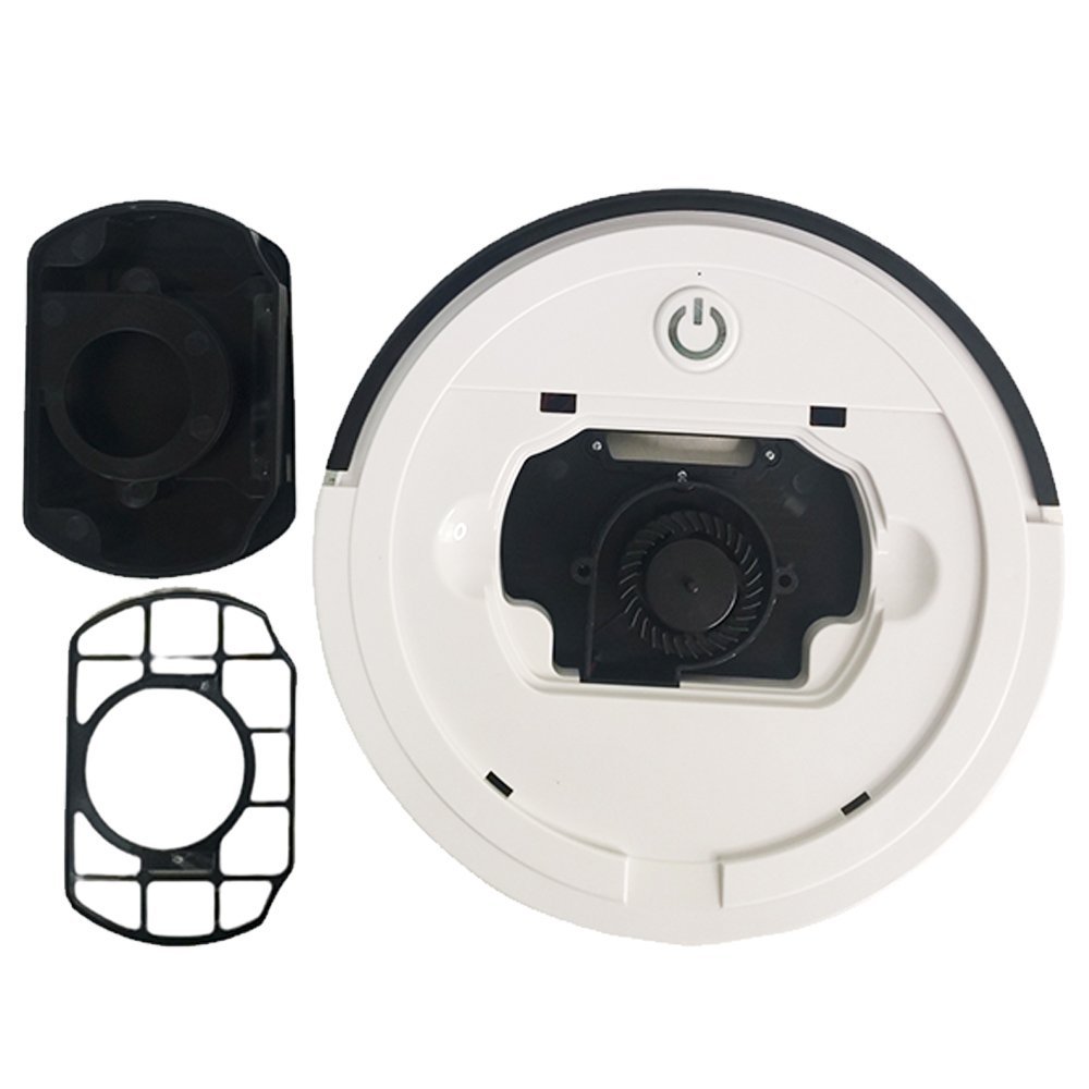 Robo Aspirador Luz Ultravioleta Varre Limpeza Inteligente Passa Pano Touch Controle Multifuncional - 6