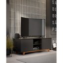 Ver imagem 4 de Rack para TV até 55 Polegadas Retrô Pés em Madeira Flow