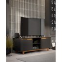 Ver imagem 1 de Rack para TV até 55 Polegadas Retrô Pés em Madeira Flow
