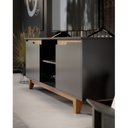 Ver mais imagens de Rack para TV até 55 Polegadas Retrô Pés em Madeira Flow