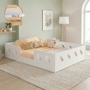 Ver imagem 5 de Cama Casal Helena para Quarto +colchão Casal Ortopédico Conforto e Suporte para Dormir - Branco