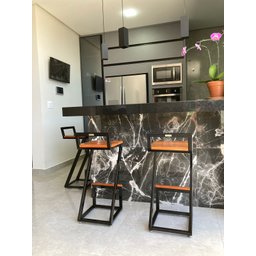 Banqueta Z 75 Cm de Altura - Terra Salutte - 4