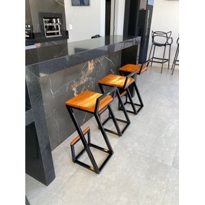 Banqueta Z 75 Cm de Altura - Terra Salutte