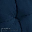 Ver mais imagens de Sofá de Canto com Chaise Ibarra Suede Velut Azul - King House