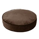 Ver imagem 1 de Futton Turco Redondo Veludo Paris Ø45cm Marrom