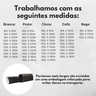 Persiana Horizontal Pvc25mm Block Luxo 80larg X 220alt Preta - Quarto/sala/ Escritório/cozinha/lavan - 9