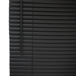 Persiana Horizontal PVC25mm BLOCK LUXO 80larg x 220alt Preta - Quarto/Sala/ Escritório/Cozinha/Lavan - 5